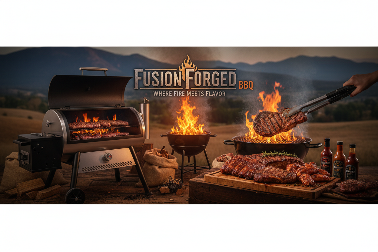 Fusion Forged BBQ Hero Banner